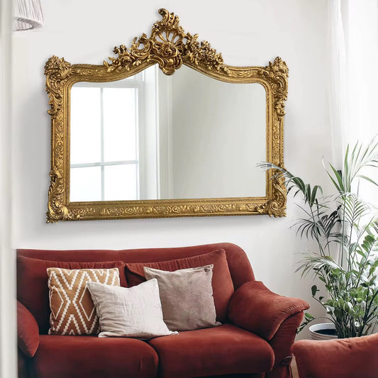 Maison Royale ‘Héritage Français’ Antique Gold Wall Mirror