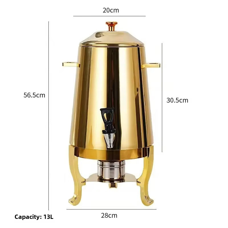 Royal Gold Hospitality Beverage Dispenser – Premium Tea & Juice Server
